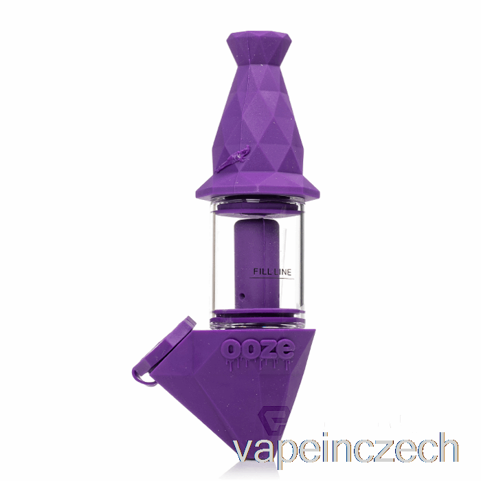Ooze Bectar Silikonový Bubbler Ultra Fialový (fialový) Vape Bez Nikotinu
